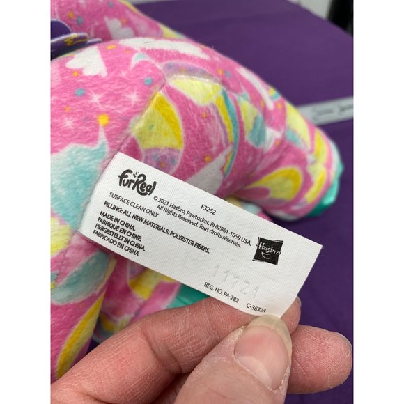 Habsro Sweet Jammiecorn Lamb Interactive Plush 10 Inch Stains Working - Picture 14 of 16